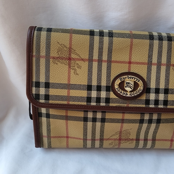 Vintage Burberrys Envelope pouch/clutch/Wristlet - Picture 6 of 16